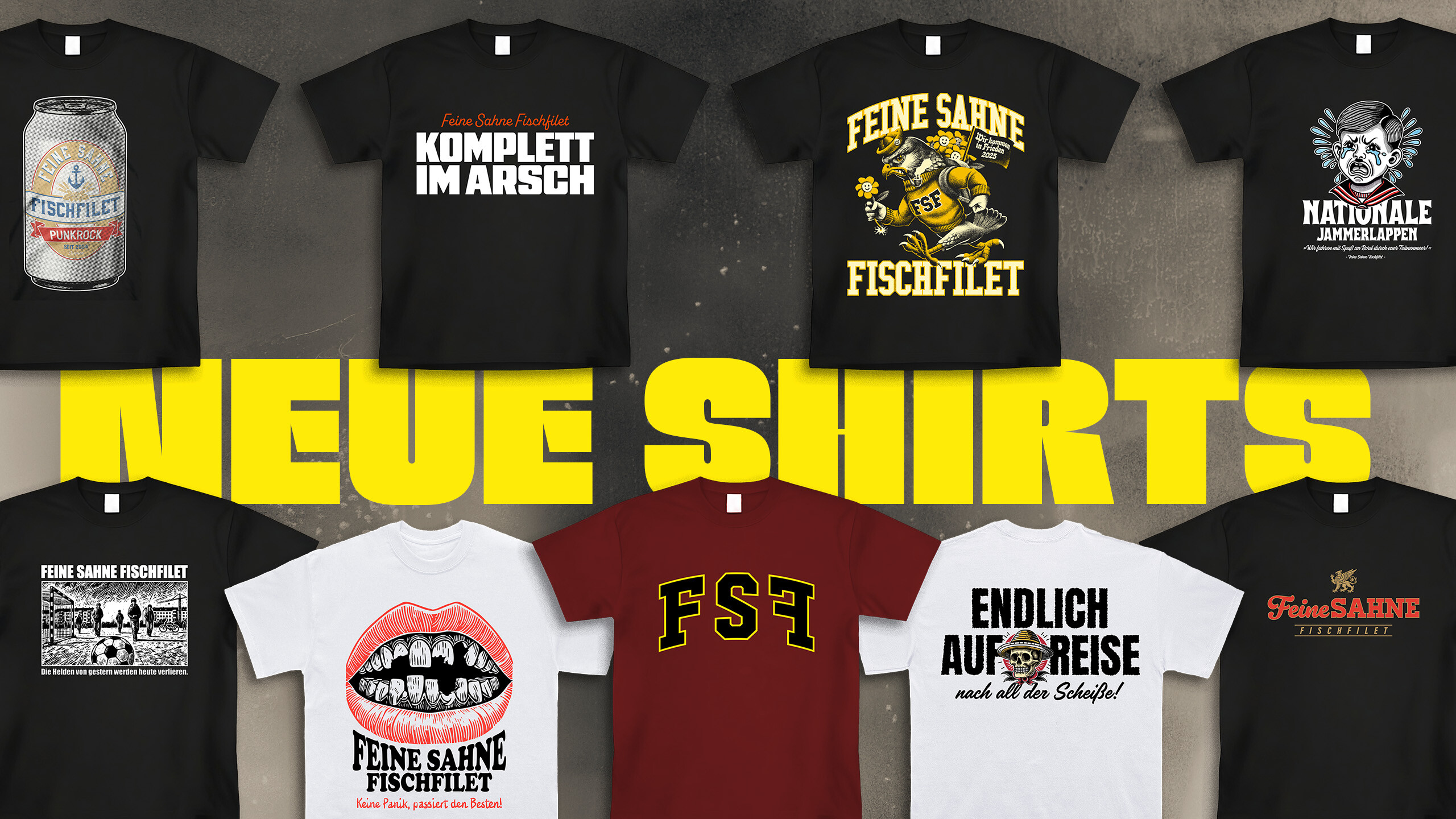 Feine Sahne Fischfilet - New Shirts