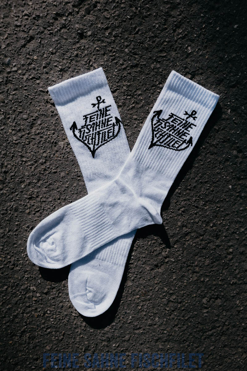 Socken Anker Weiß