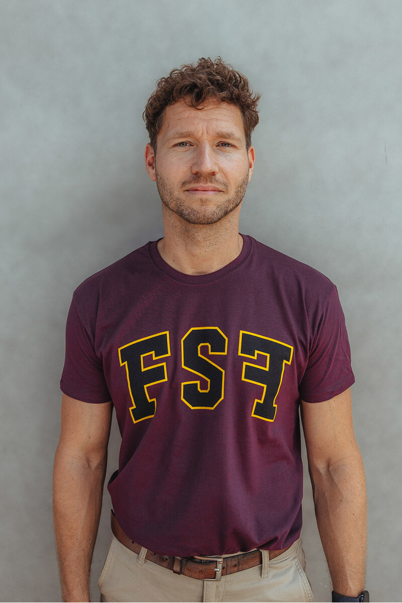 T-Shirt Team FSF Burgundy