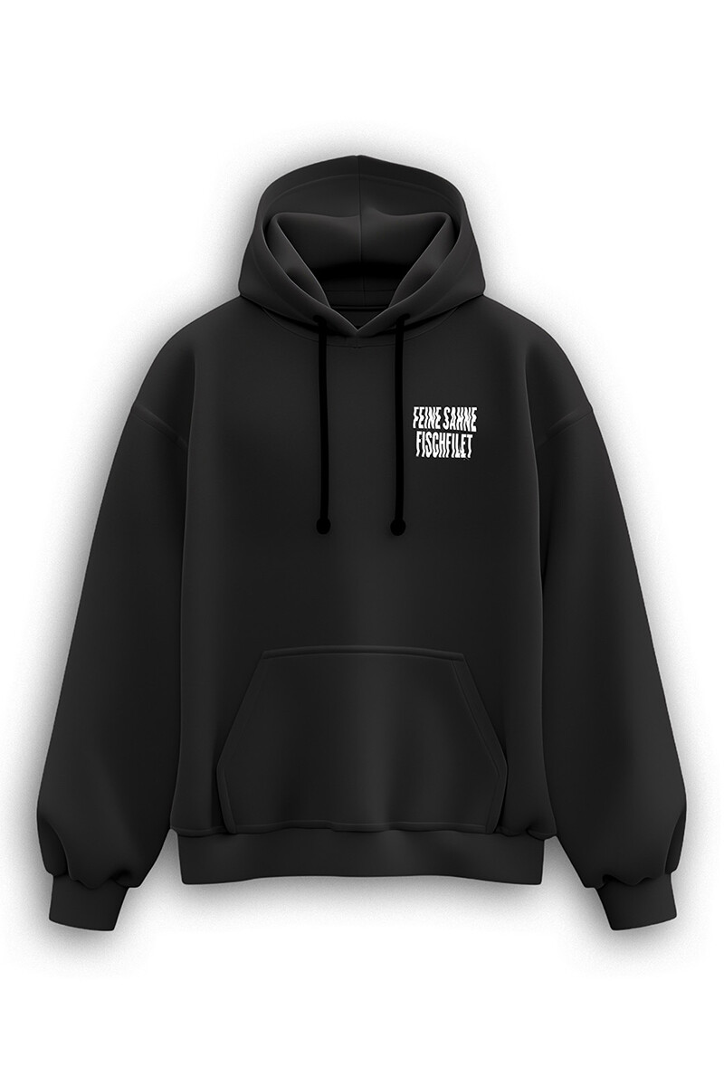 Hoodie Niemand muss nüchtern sein 2025 Schwarz