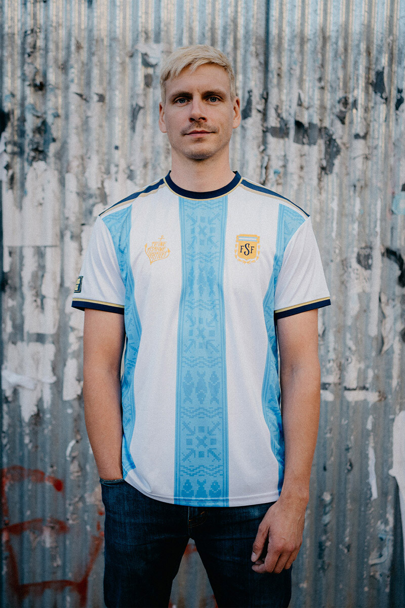 Trikot FSFxARG 2026 Blau-Weiss