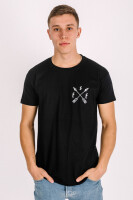 T-Shirt Niemand muss Bulle sein Black
