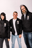 Windbreaker Fight Fascism Schwarz