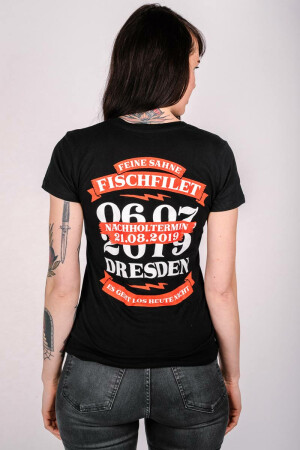 Ladies T-Shirt Dresden Festival 2019 Schwarz