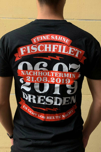 T-Shirt Dresden Festival 2019 Schwarz Unisex