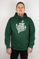 Hoodie Anker Dunkelgrün
