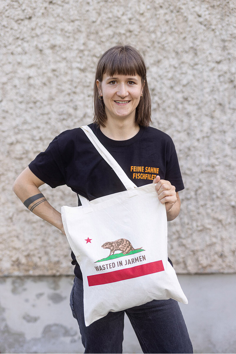 Jutebeutel Jarmen Republic Natur box